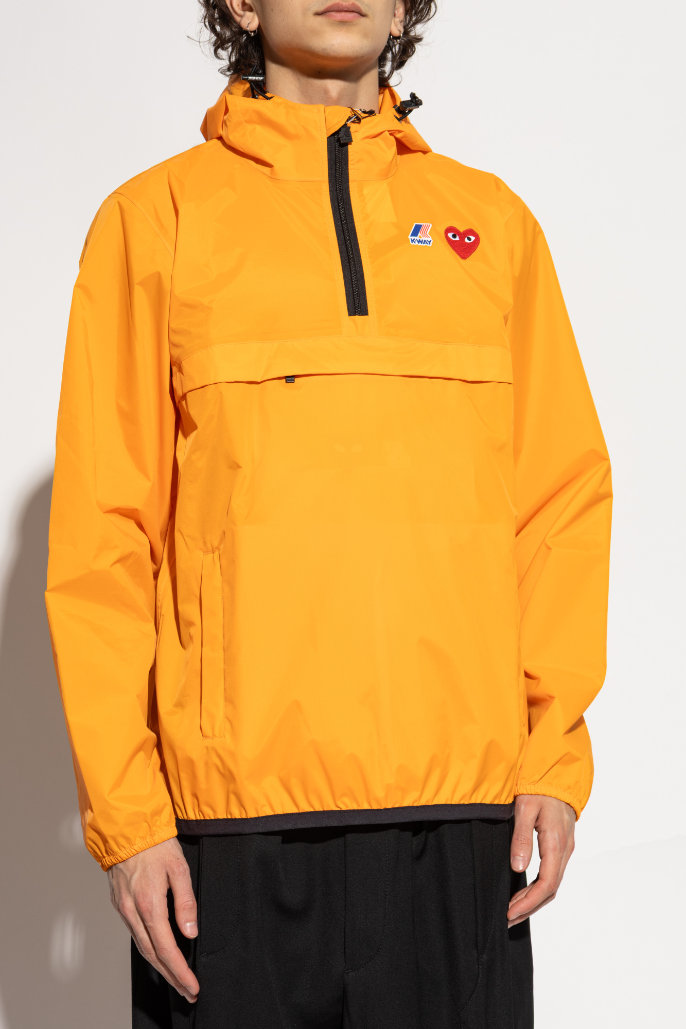 Orange Comme des Garçons X K-WAY Comme des Garçons Play